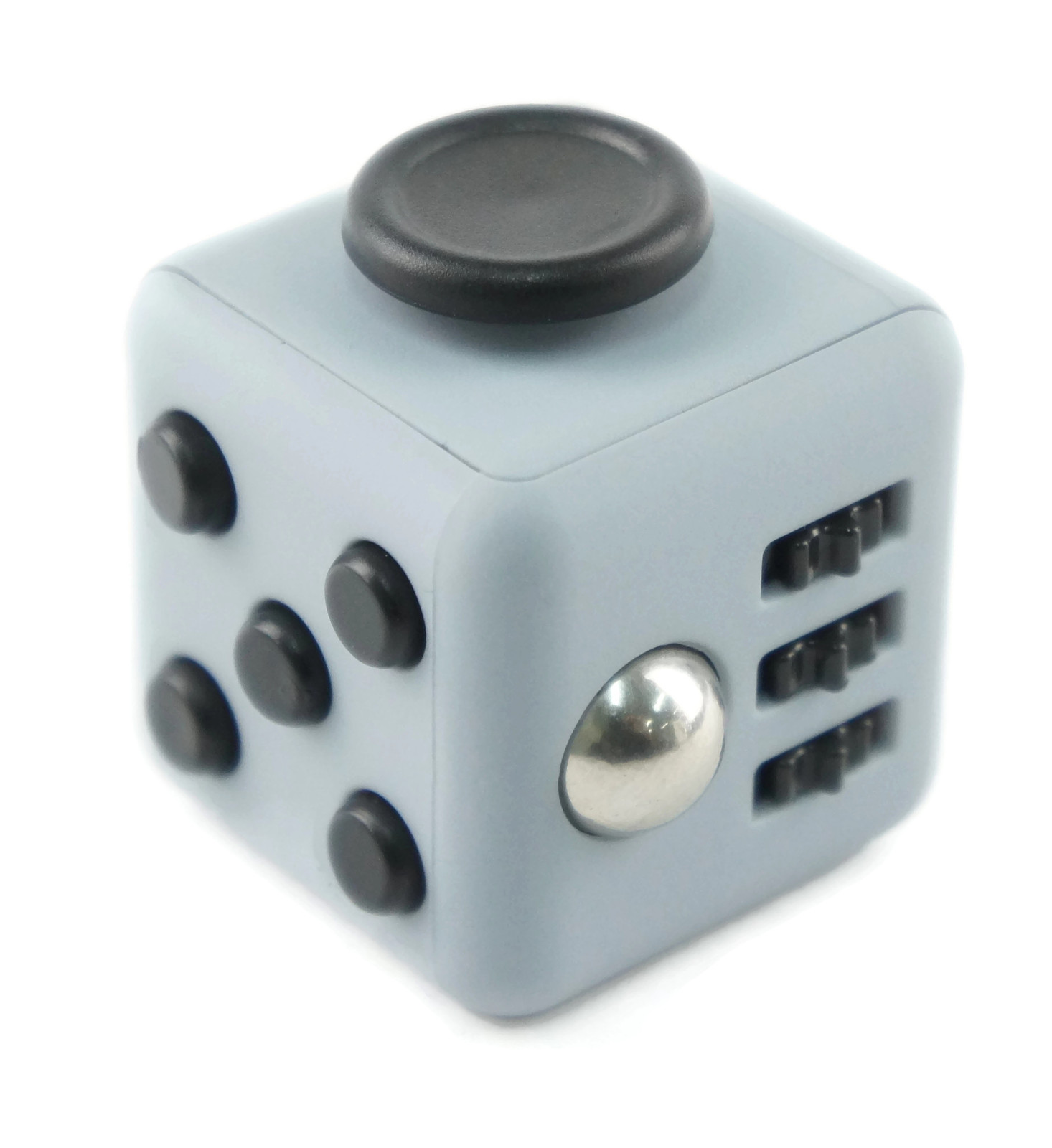 Grey Pocket Stress Relief Fidget Cube Gadget Buy Online with Same Day