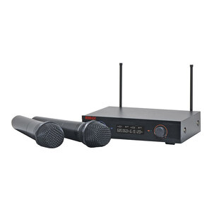 2 Channel UHF Wireless Microphone System