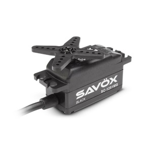 SC-1251MG Savox Black Edition Low Profile Servo 9kg