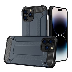 Dual Layer Tough Case for iPhone 15 Pro Max - Blue