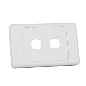 CLIPSAL® Compatible 2 Gang Wall Plate 