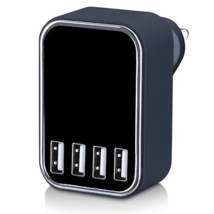 4.5A Four Port USB Mains Wall Charger