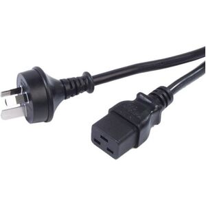 IEC C19 Socket to 15A Mains Plug Cable 5m