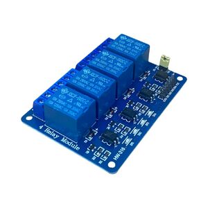 4 Channel 5V Relay Module for Arduino Projects