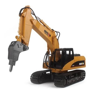 1560 Remote Control RC Excavator with Drill 1:14 Construction Scale Model
