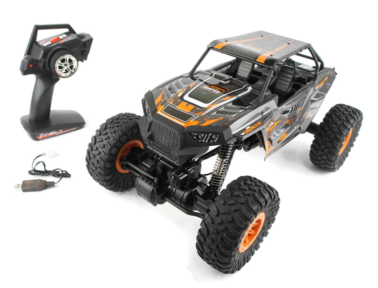 RC 4WD Rock Climber Truck 118th 2.4GHz Digital Propotion Control
