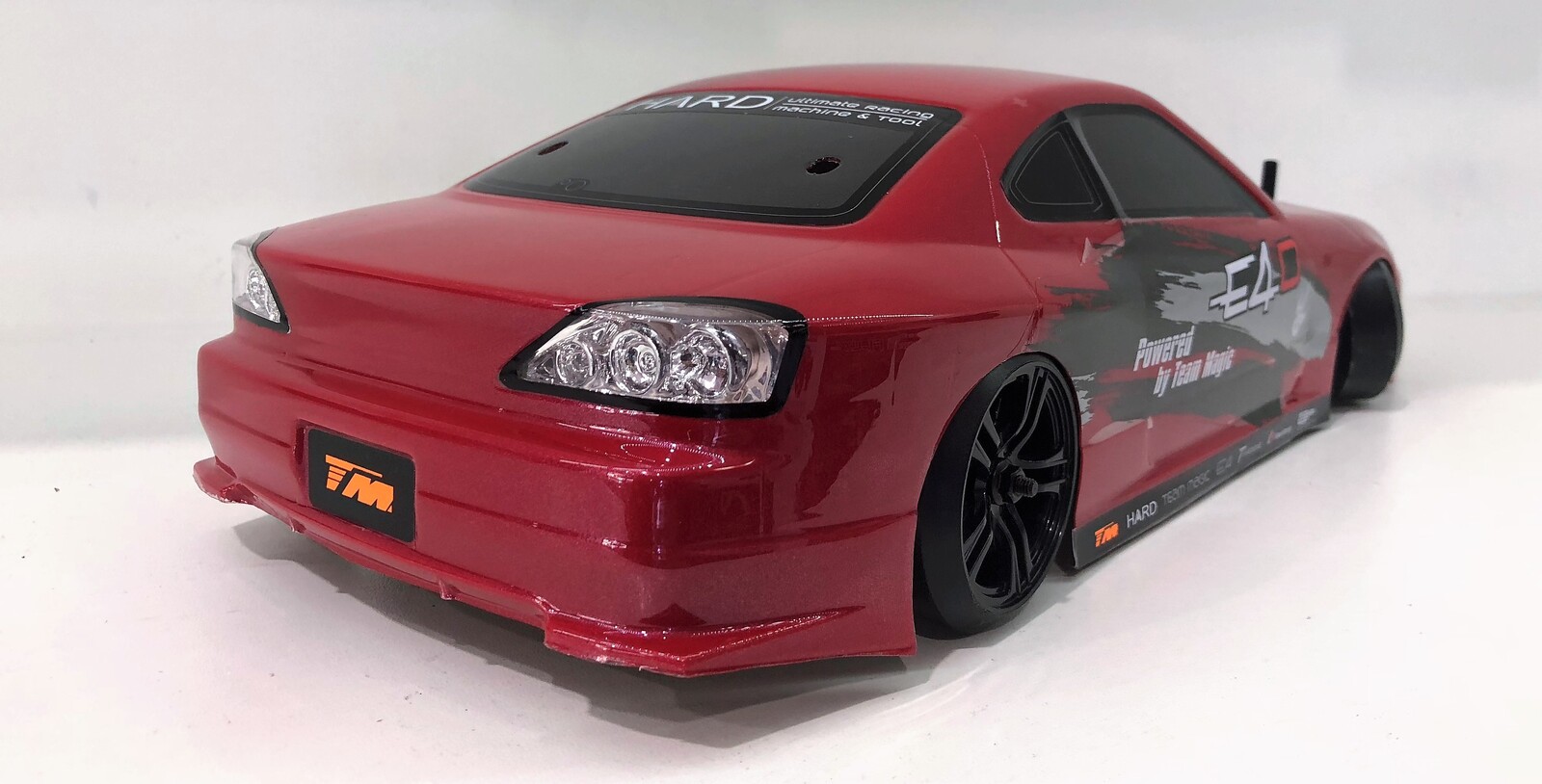 Brushless RC Drift Car 110 4WD Ready to Run Red S15 eBay