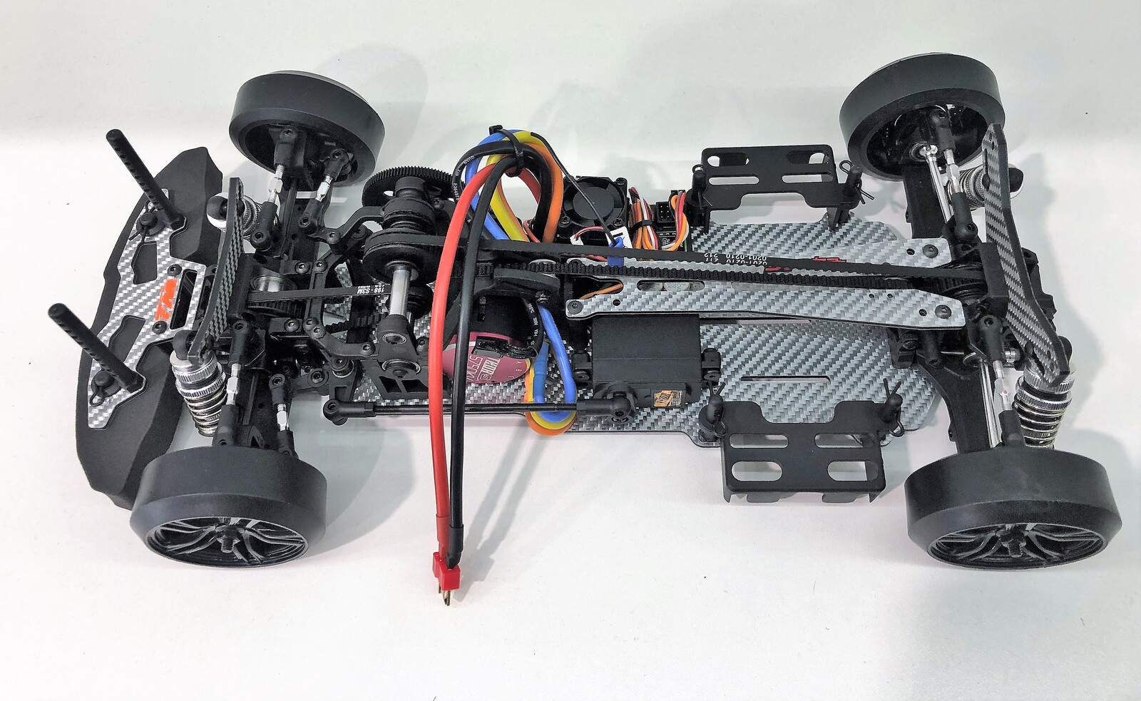 Brushless Motor RC Drift Car 110 4WD Ready to Run Purple R35 eBay