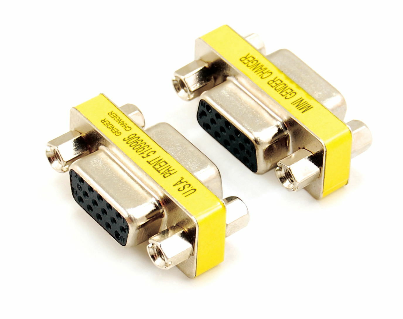 DB15 VGA Socket to Socket Adaptor Converter