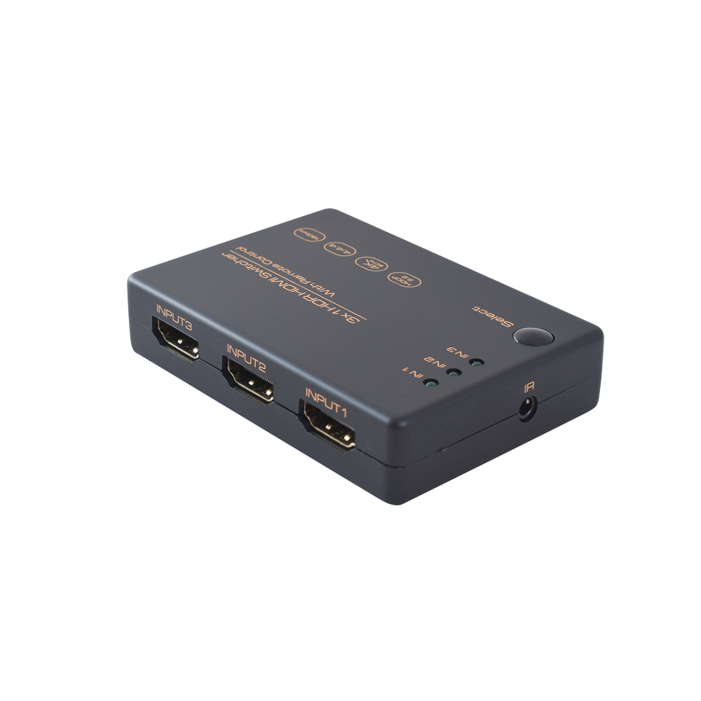 3 Way HDMI 2.0 HDR Switcher
