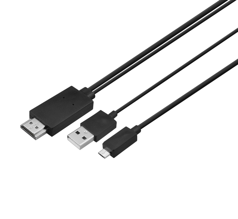 1.8m Micro USB to HDMI Adapter