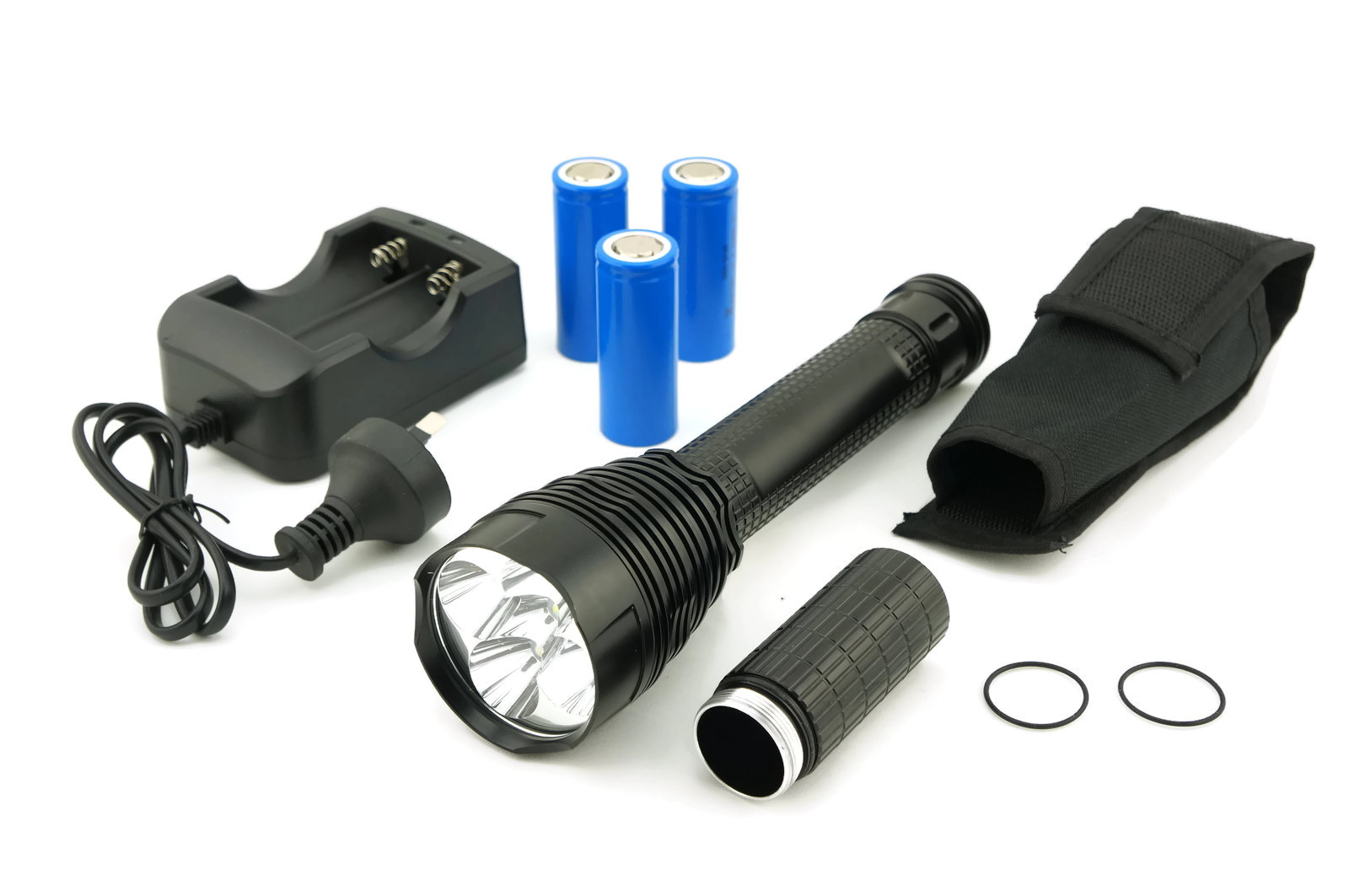 Rechargeable 5 x CREE XML LED Torch