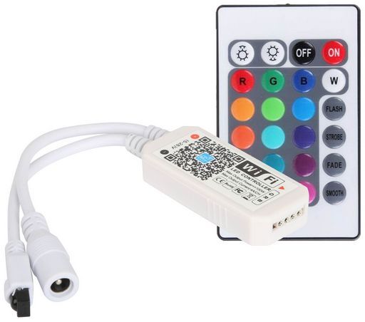 Estation® WIFI/Remote Control RGB STRIP WD300 AC PLUG (5M) - DM Gadgets