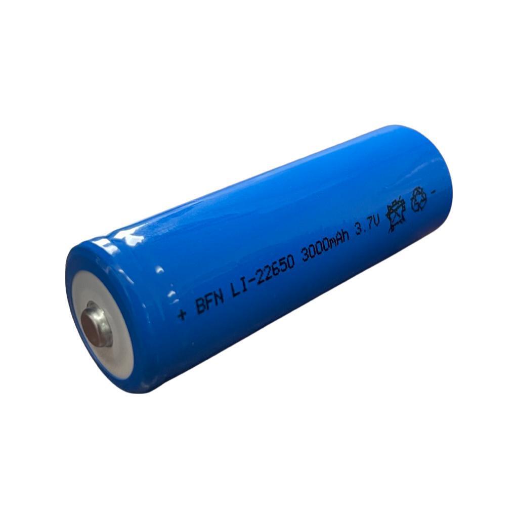 22650 Li-Ionen-Akku 3,6V - 3,7V mit 3000mAh Kapazität und 15A Entladestrom