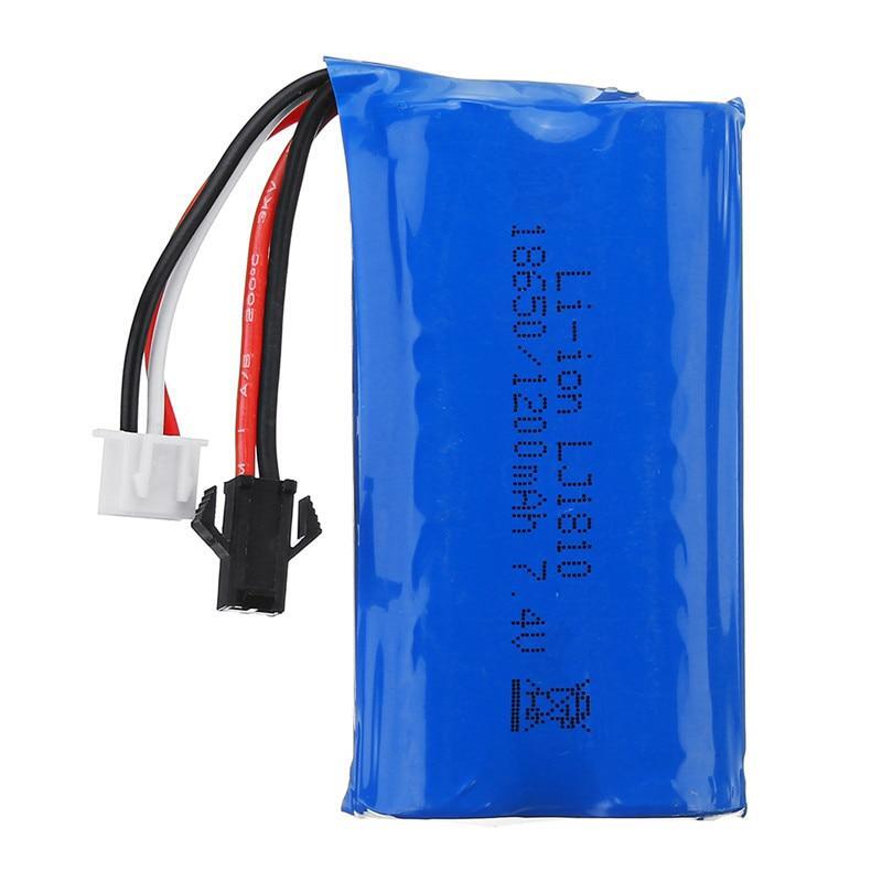 Rechargeable 18650 7.4V 1200mAh Lithium-ion Battery  with USB Charger