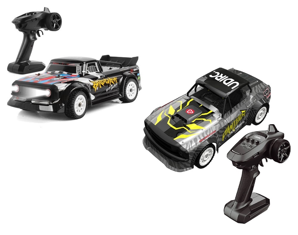 RC Drift Car Battle Pack 1:16 4WD Gyro Dual Mode w/ LED Lights