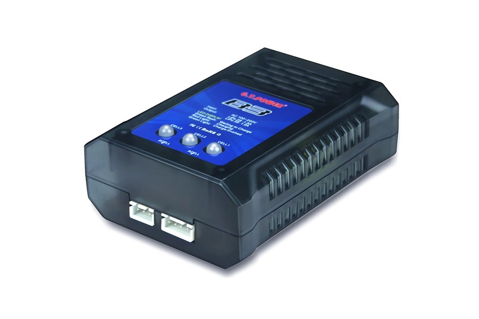 Pack chargeur 80W AC/DC + batterie LiPo 2S 7,4V 4000mAh 50C HARD CASE +