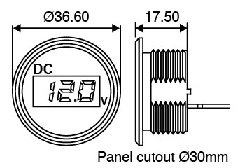 led voltmeter