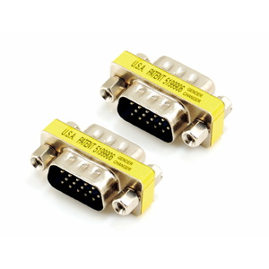 DB15 VGA Male to Male Adaptor Converter