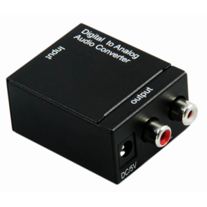 Digital to Analogue Audio Decoder Converter