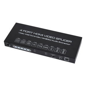 4 Way HDMI Video Wall w/ Digital Audio Output & RS 232 Control