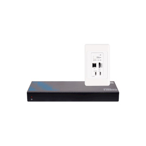 4K HDMI 2.0 USB KVM HDBaseT Extender via CAT6 Wall Plate 