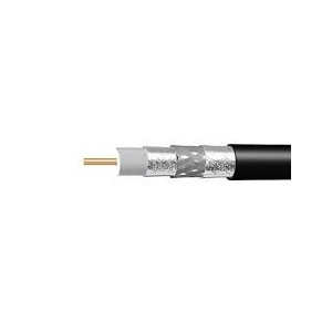 RG6 Tri-shield Flooded 75 Ohm Coaxial Cable 
