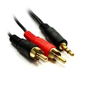 3.5mm Stereo Plug to 2 RCA Plug Stereo Cable - 3m