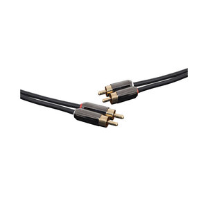 Premium 2 RCA Plug to 2 RCA Plug Stereo Cable - 1.5m