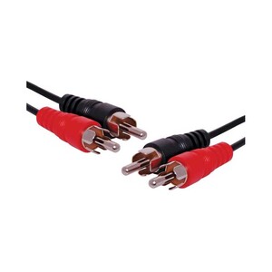 Dual RCA Male to Dual RCA Male Cable - 3M