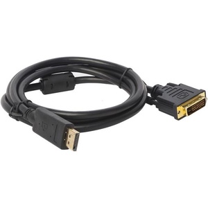Display Port Plug to DVI Plug Cable - 1.8m