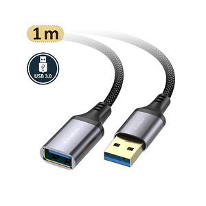 USB 3.0 Male to USB 3.0 Female Extension Cable - 1m
