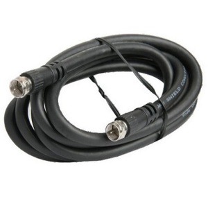 5M F Plug to F Plug Antenna Cable - Black