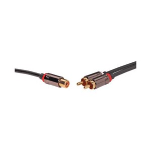 Female RCA to 2 RCA Male Cable - 0.2M