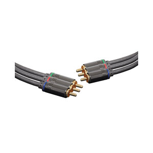 3 RCA Male to 3 RCA Male Cable - 0.75M
