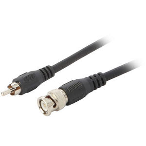 BNC Male to RCA Male 75Ω Coax Cable 1.5m