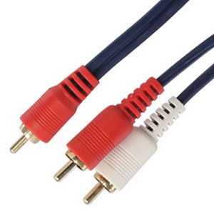 OFC RCA Male to 2 RCA Male Cable - 1M