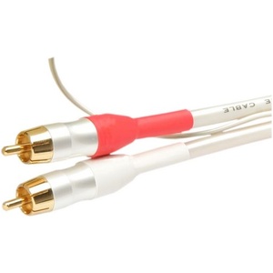 2 RCA Male to 2 RCA Male Premium OFC Stereo Audio Cable - 0.8M