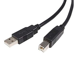 USB 2.0 A Plug to USB B Socket Cable - 1.8m