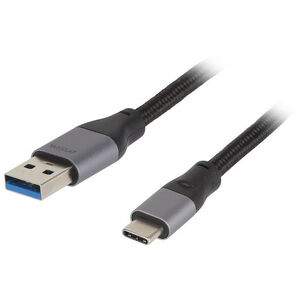 2m USB A Plug to USB Type C Plug Cable - Power and Data