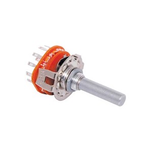 6 Pole 2 Position Wafer Rotary Switch