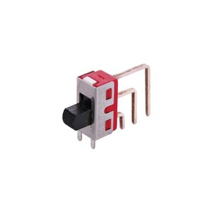 SPDT 90 Deg. PCB Mount (Vertical) Miniature Slide Switch