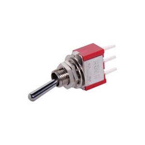 SPDT Centre Off Momentary PCB Mount Mini Toggle Switch