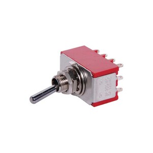 4PDT Solder Tail Mini Toggle Switch