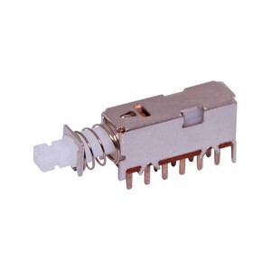 4PDT PCB Mount Mini Pushbutton Switch