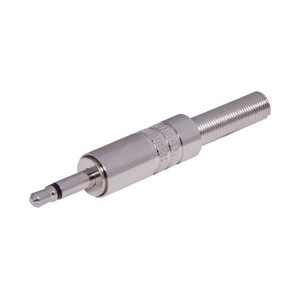 3.5mm Mono Metal Jack Plug