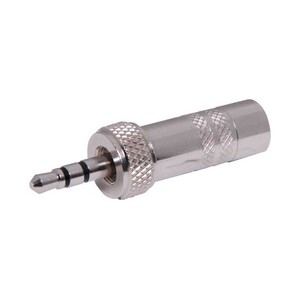 3.5mm Stereo Metal Screw On Jack Plug