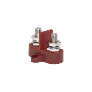 Dual Red M8 Power Distribution Post