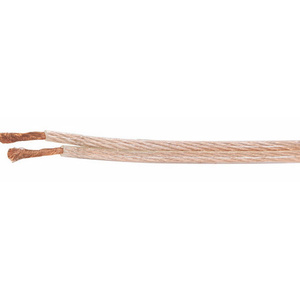Speaker Cable 15AWG OFC Clear - 100 Metre Roll