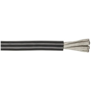 4AWG Black Power Cable - 1M Length